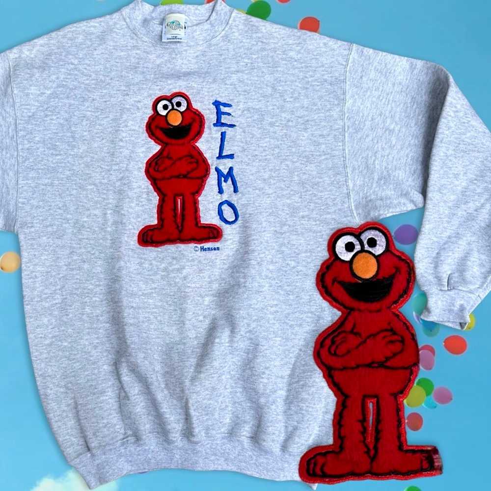 90s Elmo crewneck - image 1
