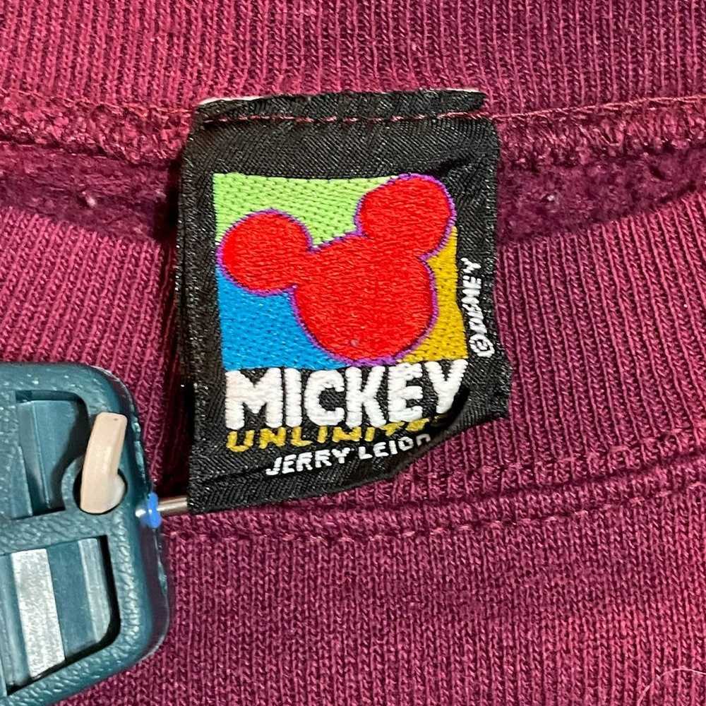 Vintage 90's Mickey Mouse Crewneck Sweatshirt - image 5