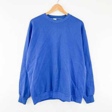 Vintage Russell Athletic Crewneck Sweatshirt Blue… - image 1