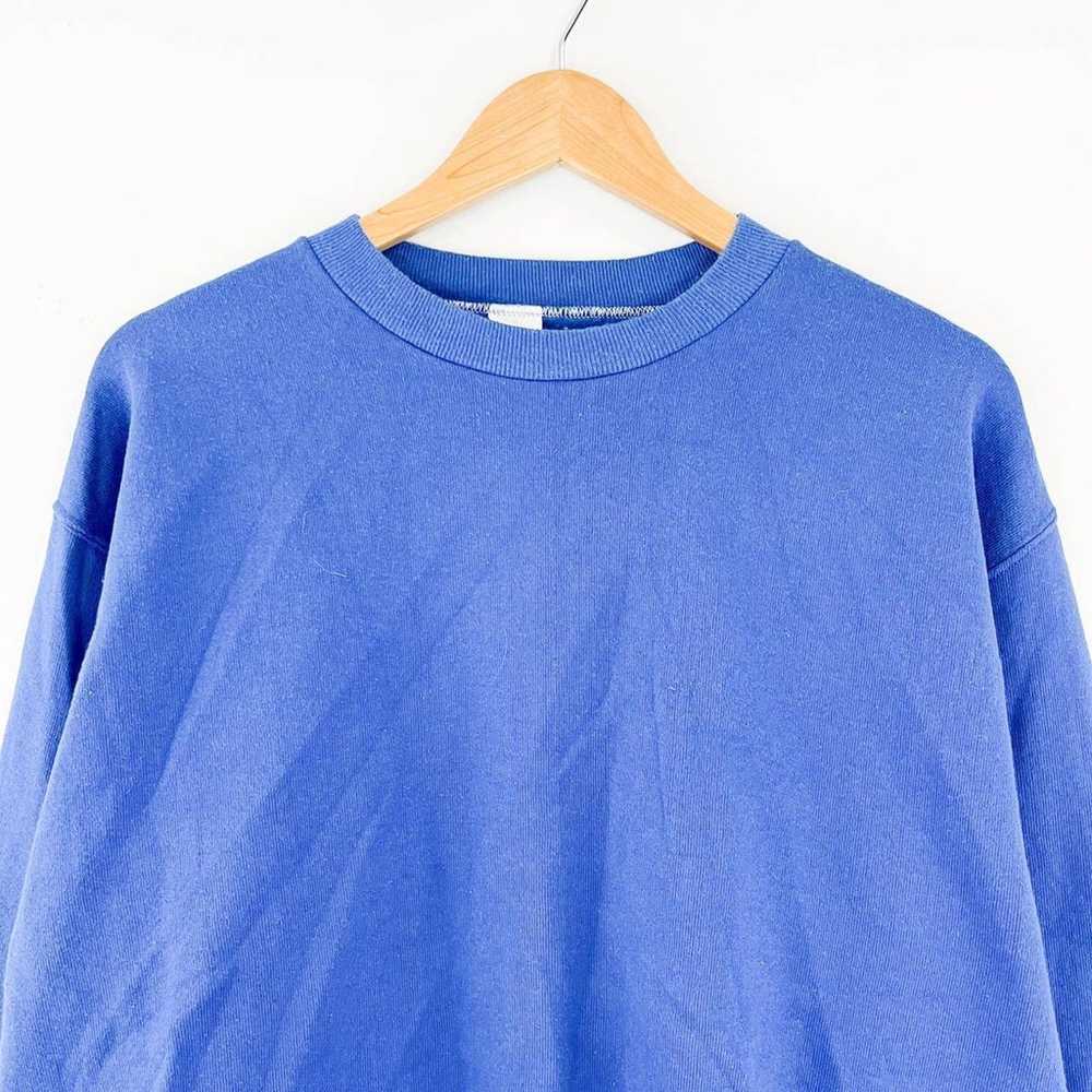 Vintage Russell Athletic Crewneck Sweatshirt Blue… - image 2