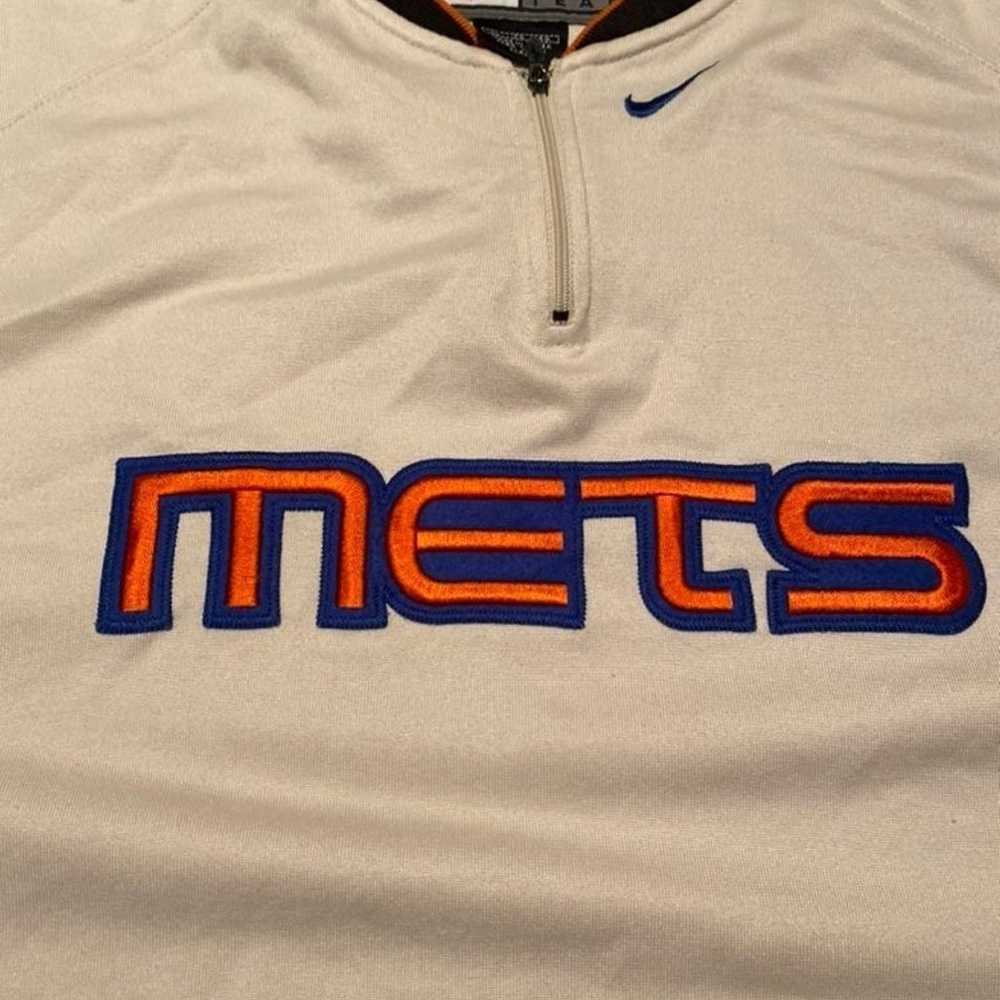 Mets nike pull over - image 2