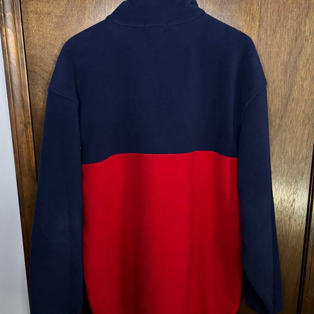 Vintage Náutica 1/4 Zip Sweatshirt Regular Fit Me… - image 4