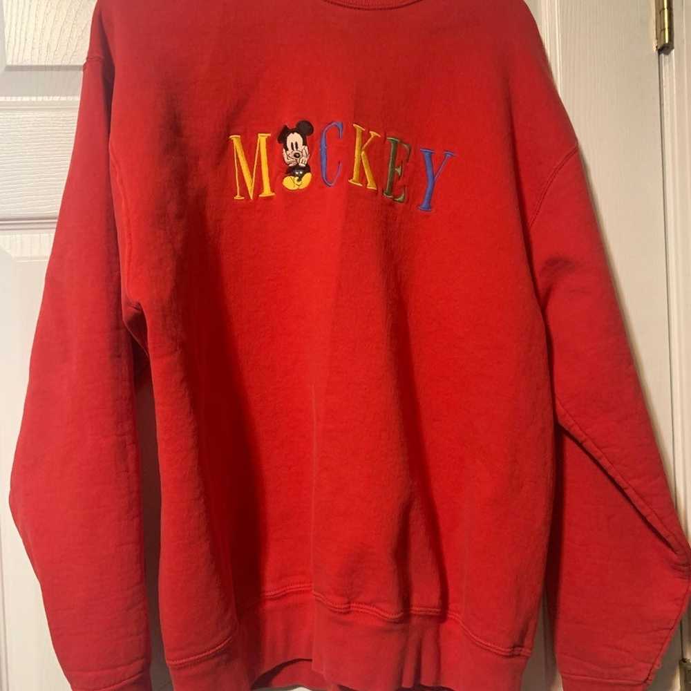 mickey mouse vintage crewneck - image 1