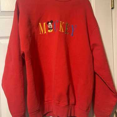 mickey mouse vintage crewneck - image 1