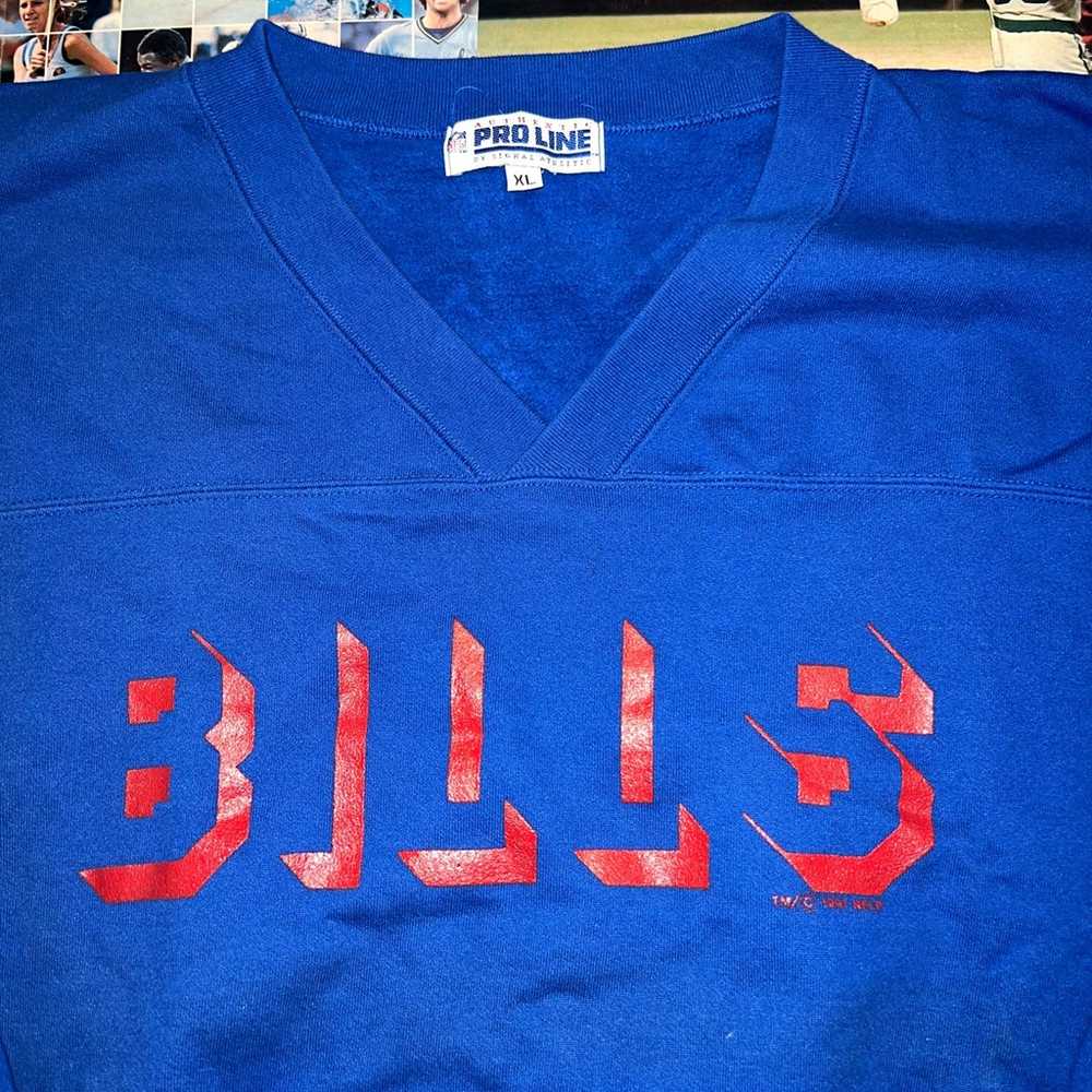 Vintage 1991 NFL Pro Line Buffalo Bills Sweater - image 2