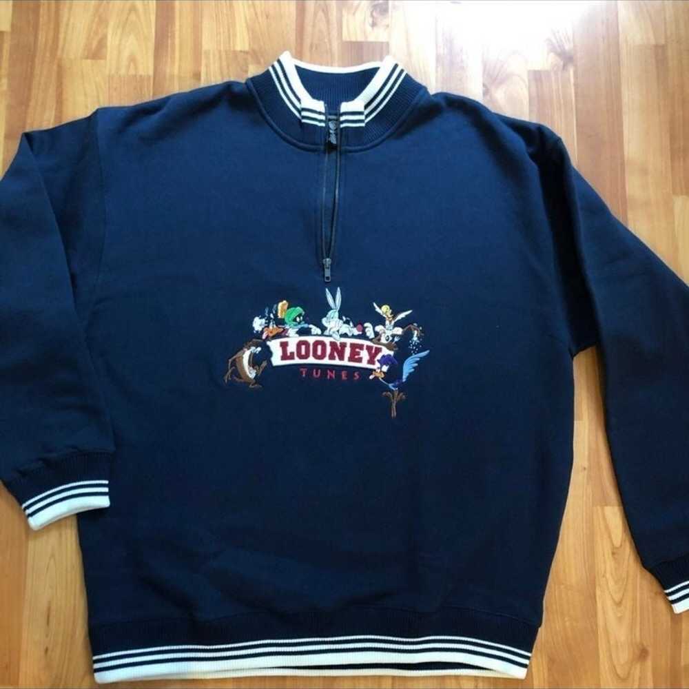 Rare Vintage 90’s Looney Tunes pullover - image 1
