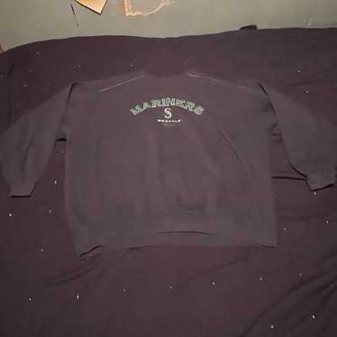 Vintage MLB Mariners baseball Sweater - image 1