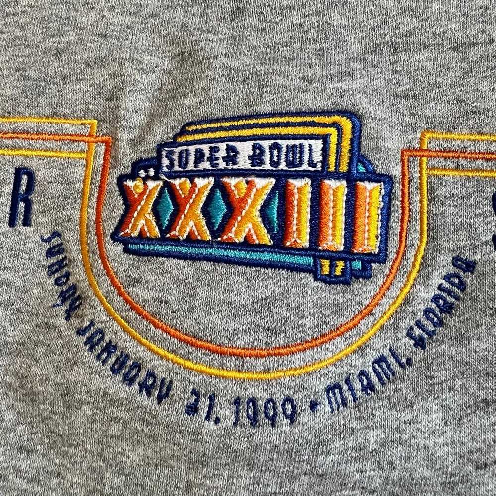 Vintage Champion NFL Super Bowl sunday 1999 sweat… - image 3