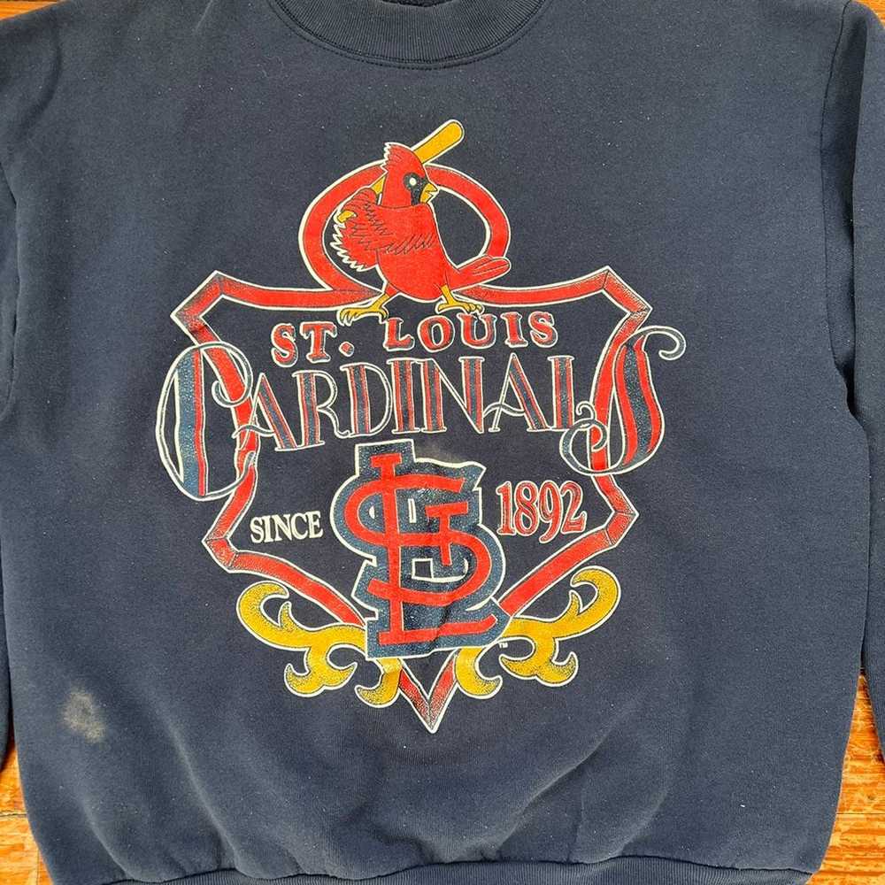 vintage sweatshirt st louis cardinals size small - image 2