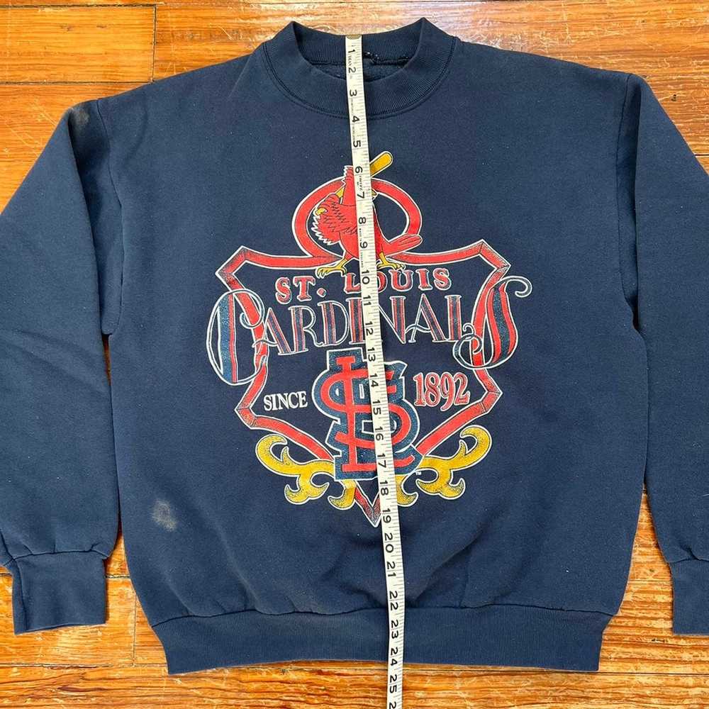vintage sweatshirt st louis cardinals size small - image 4