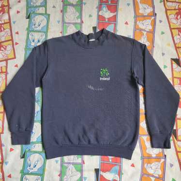 Vintage Ireland Clover Patch Crewneck Sweatshirt - image 1