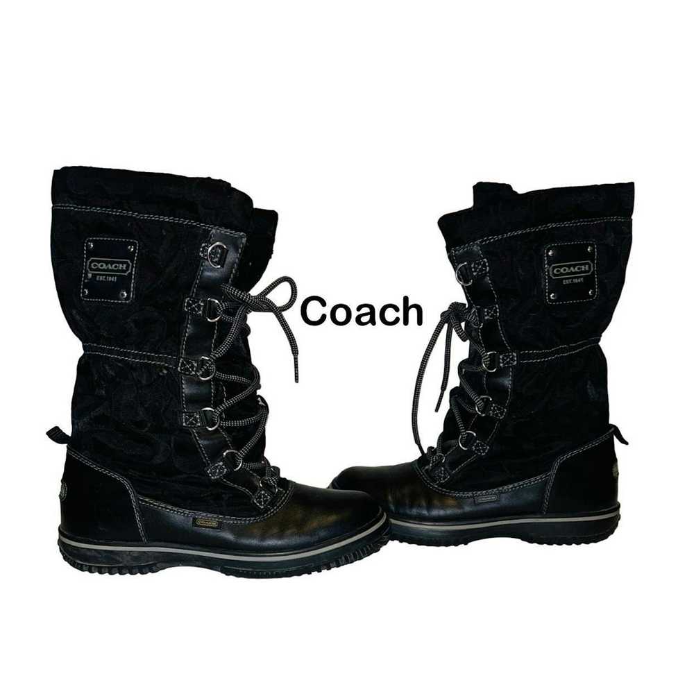 Coach Coach Shaine snow boots size 6b - image 1