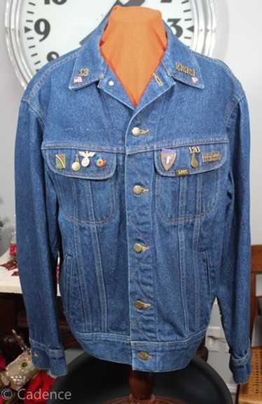 80s Lee 101-J USA製 denim jacket size36R Vintage Lee 101-J Denim Jacket SZ 46 – The Barn Owl Vintage