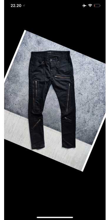 Civarize × Yohji Yamamoto Bikers Zipper Jeans