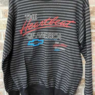 The Heartbeat Of America Chevy sweatshirt Vintage - image 1