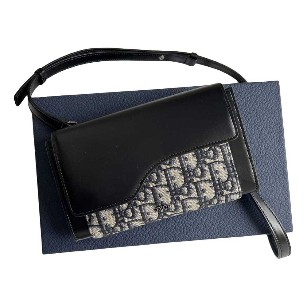 Dior Homme Leather clutch bag - image 1