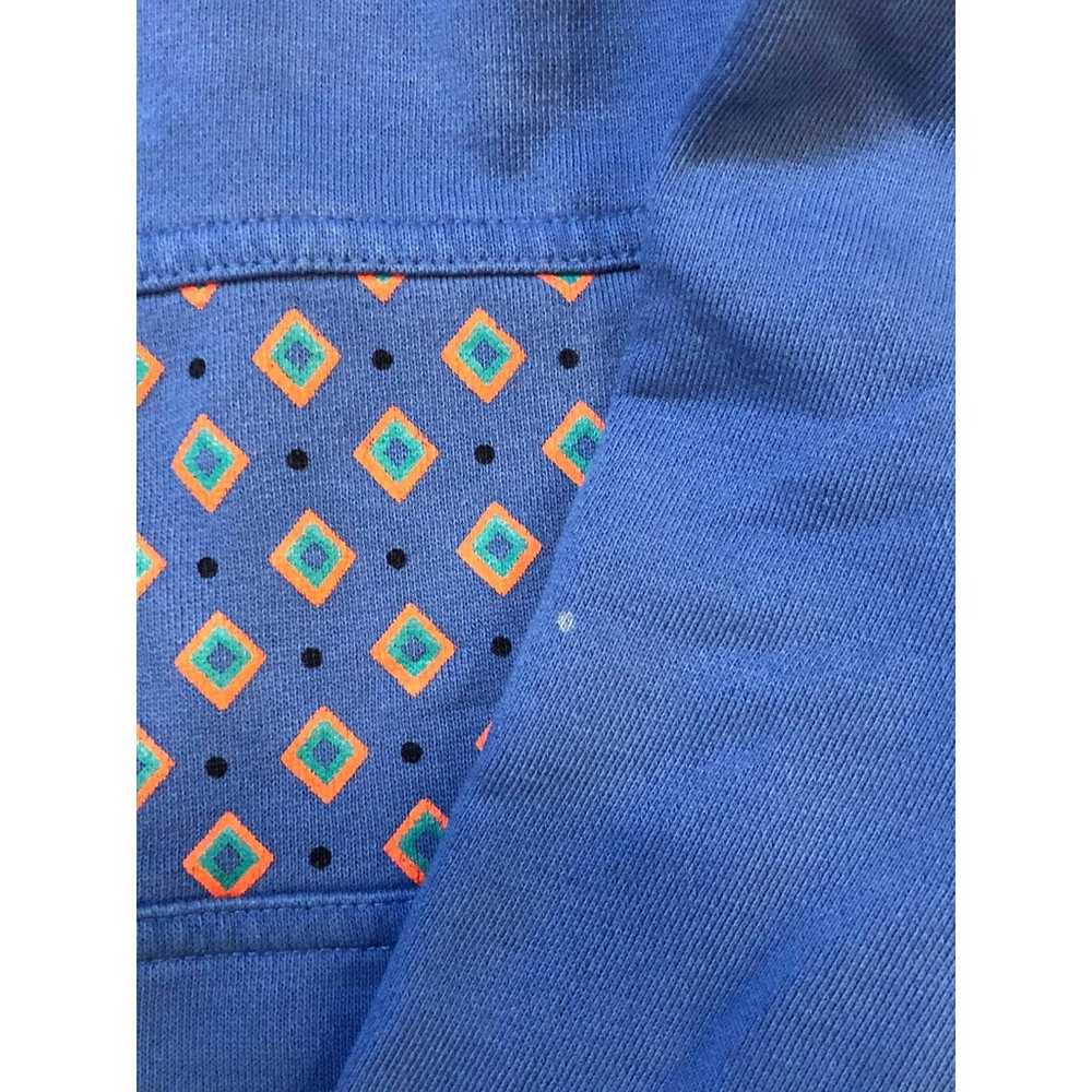 Vintage Blue Pullover 1/4 Zip - image 3