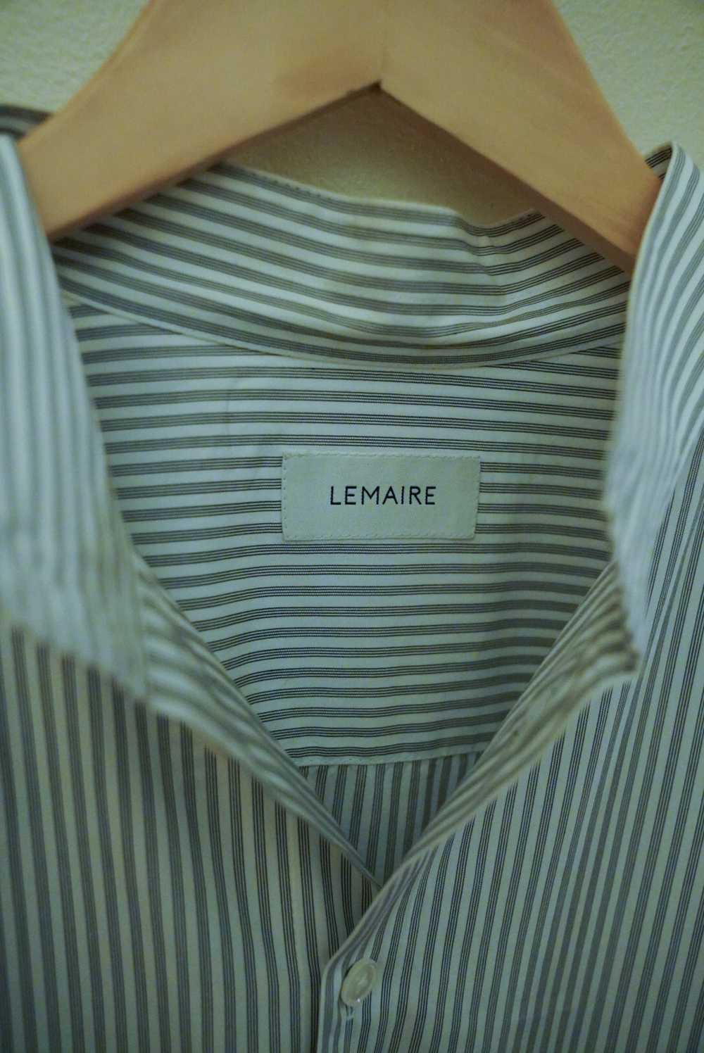 Lemaire Twisted Officer Collar Shirt - image 5