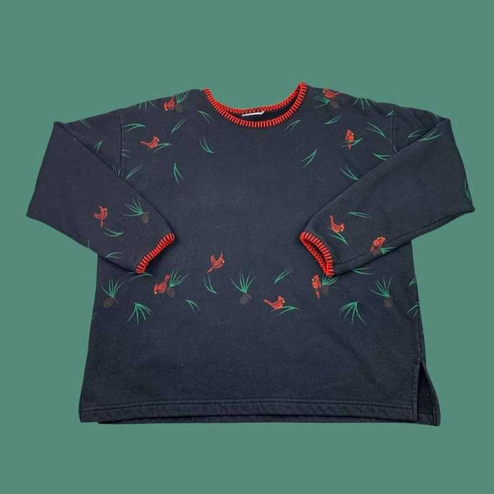 Vintage 90s cardinal sweatshirt - image 1