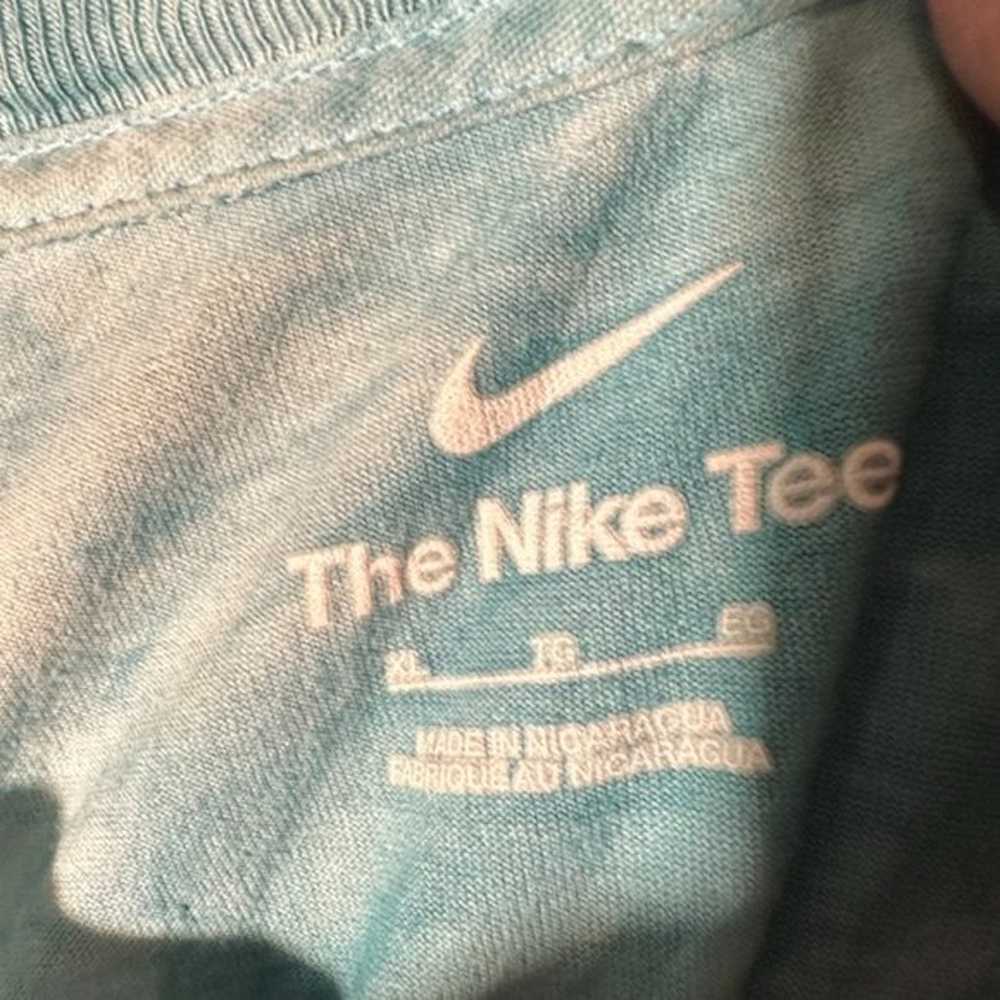 Custom × Nike The Nike Tee Big Swoosh Tie Dye T-S… - image 3