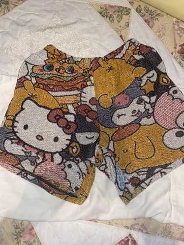 Designer × Streetwear × Vintage Hello kitty shorts