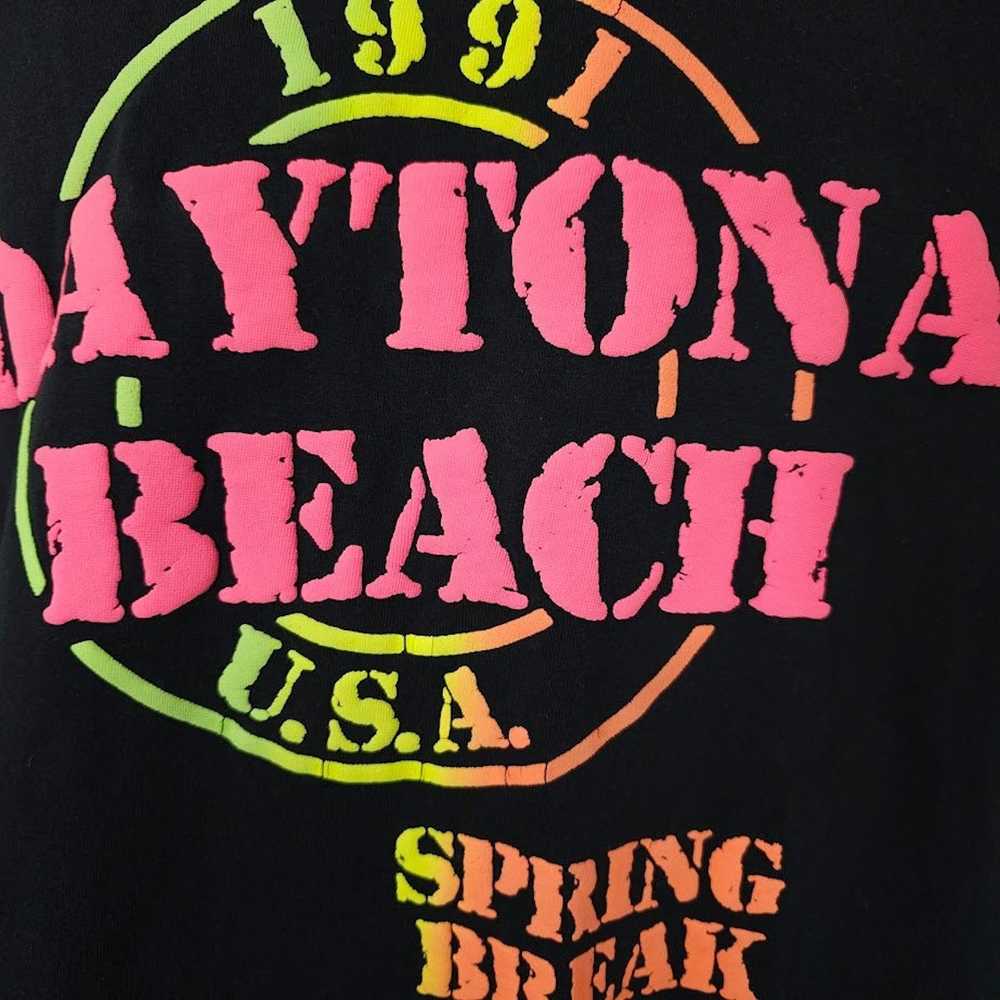 Vintage Daytona Beach T Shirt Mens Size Medium Vi… - image 2