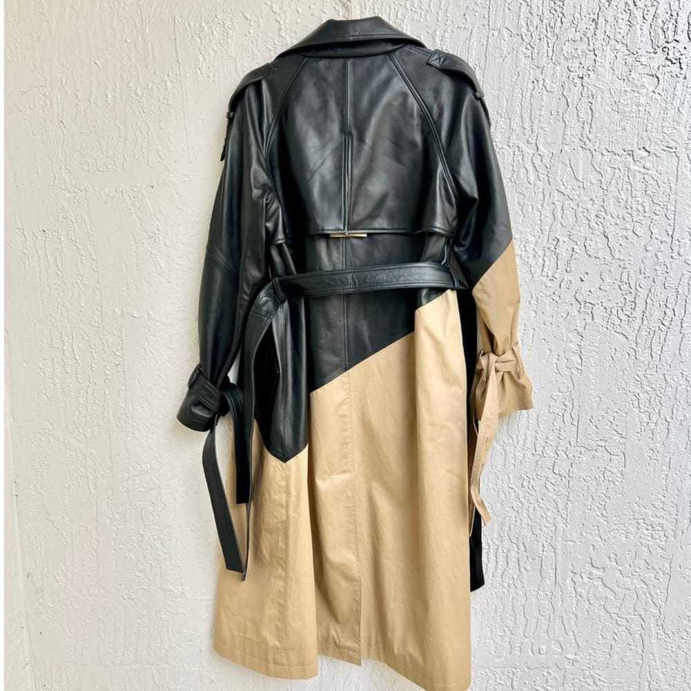 Ducie Leather trench coat - image 2