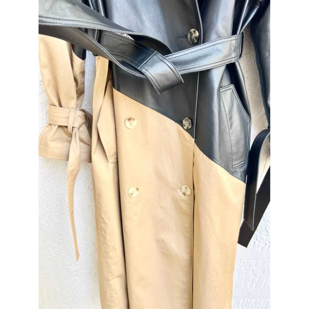Ducie Leather trench coat - image 5