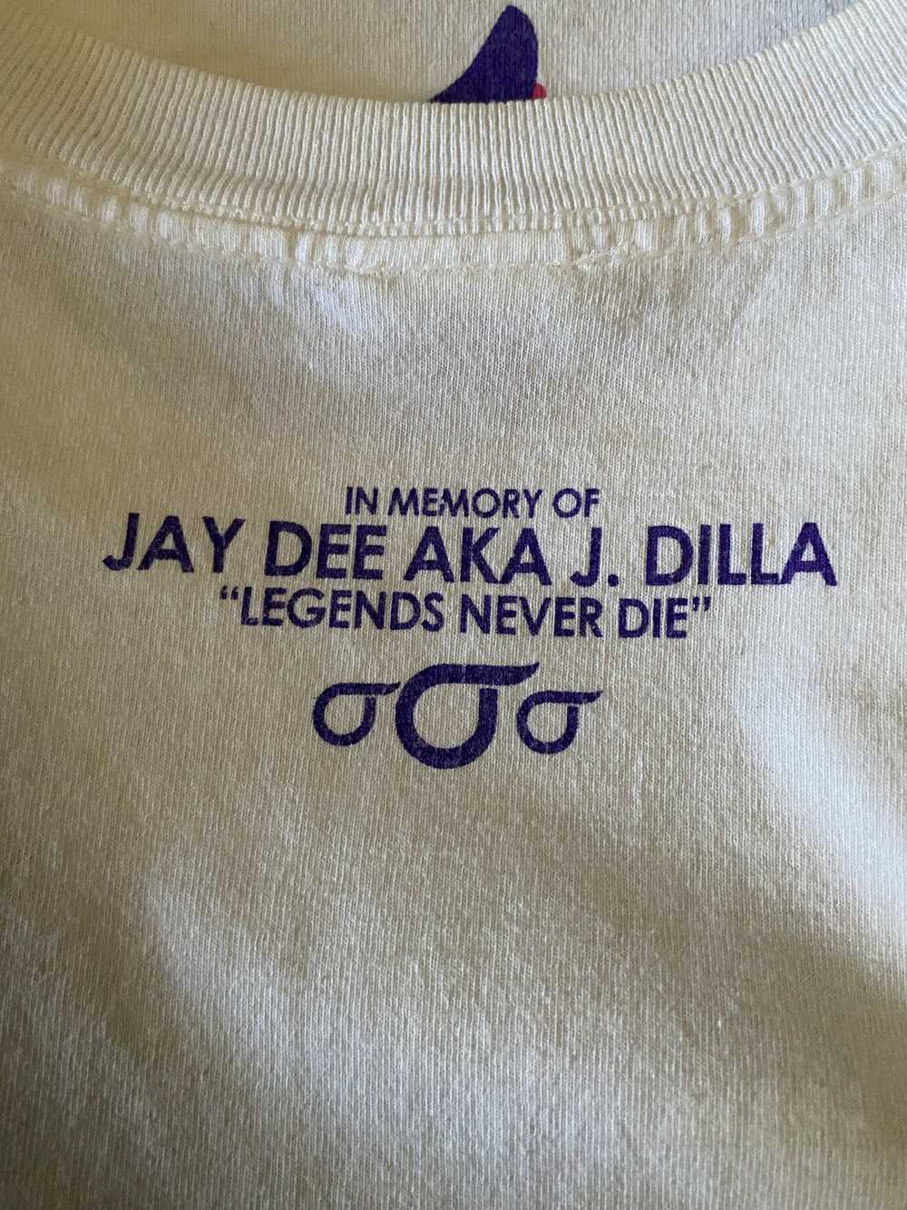 Vintage Vintage J Dilla Memorial Shirt - image 5