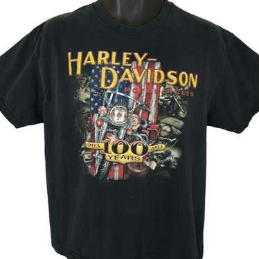 Vintage Harley Davidson T Shirt Mens Size Large V… - image 1