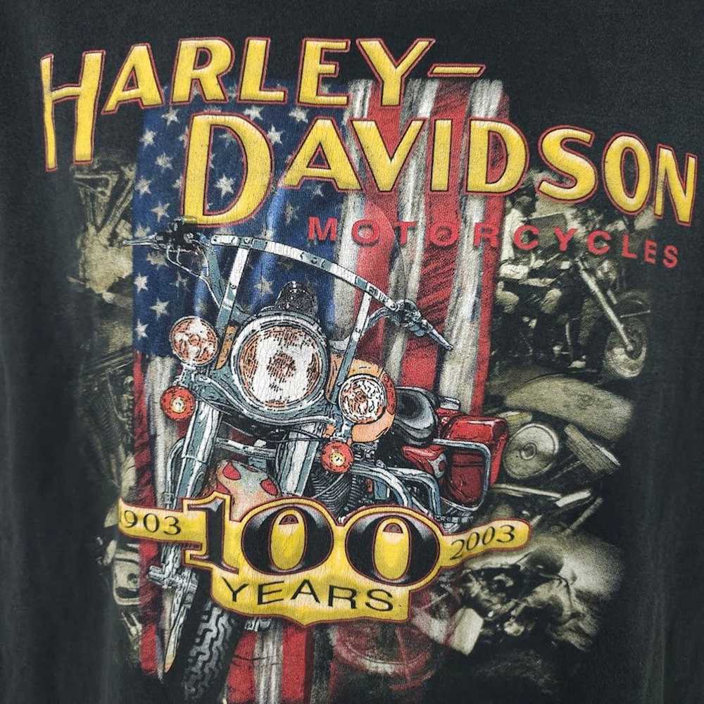 Vintage Harley Davidson T Shirt Mens Size Large V… - image 2