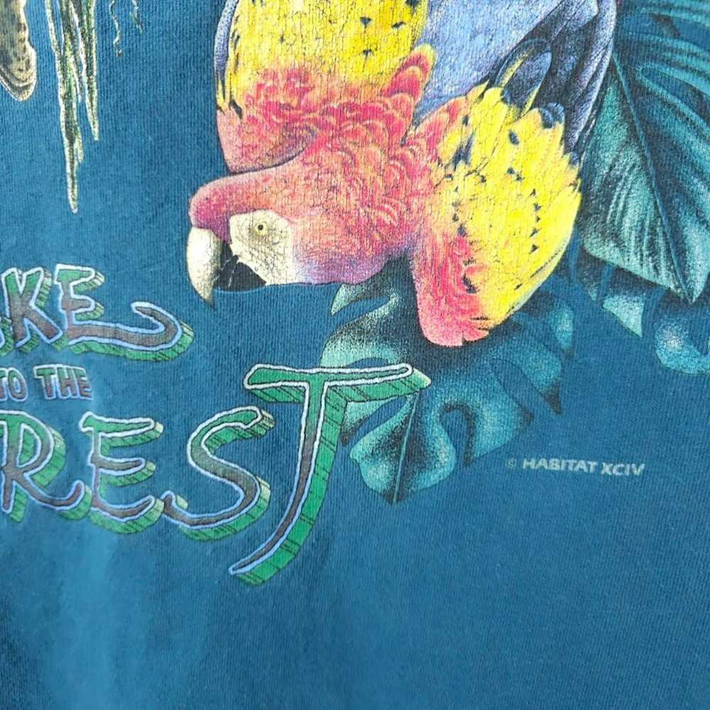 Vintage Rainforest Cafe T Shirt Mens Size Large V… - image 3