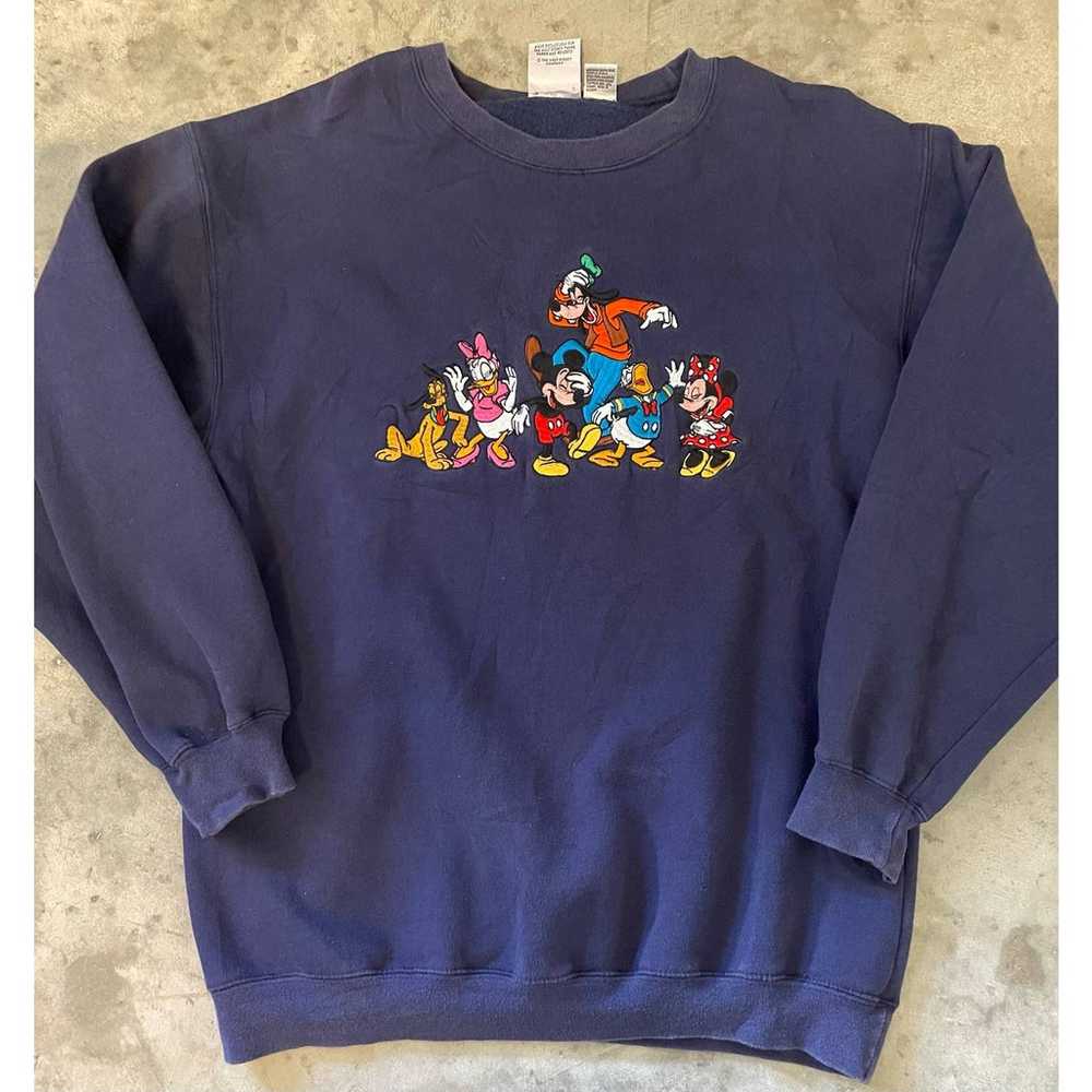 Vintage Walt Disney World Mickey Inc Sweatshirt - image 1