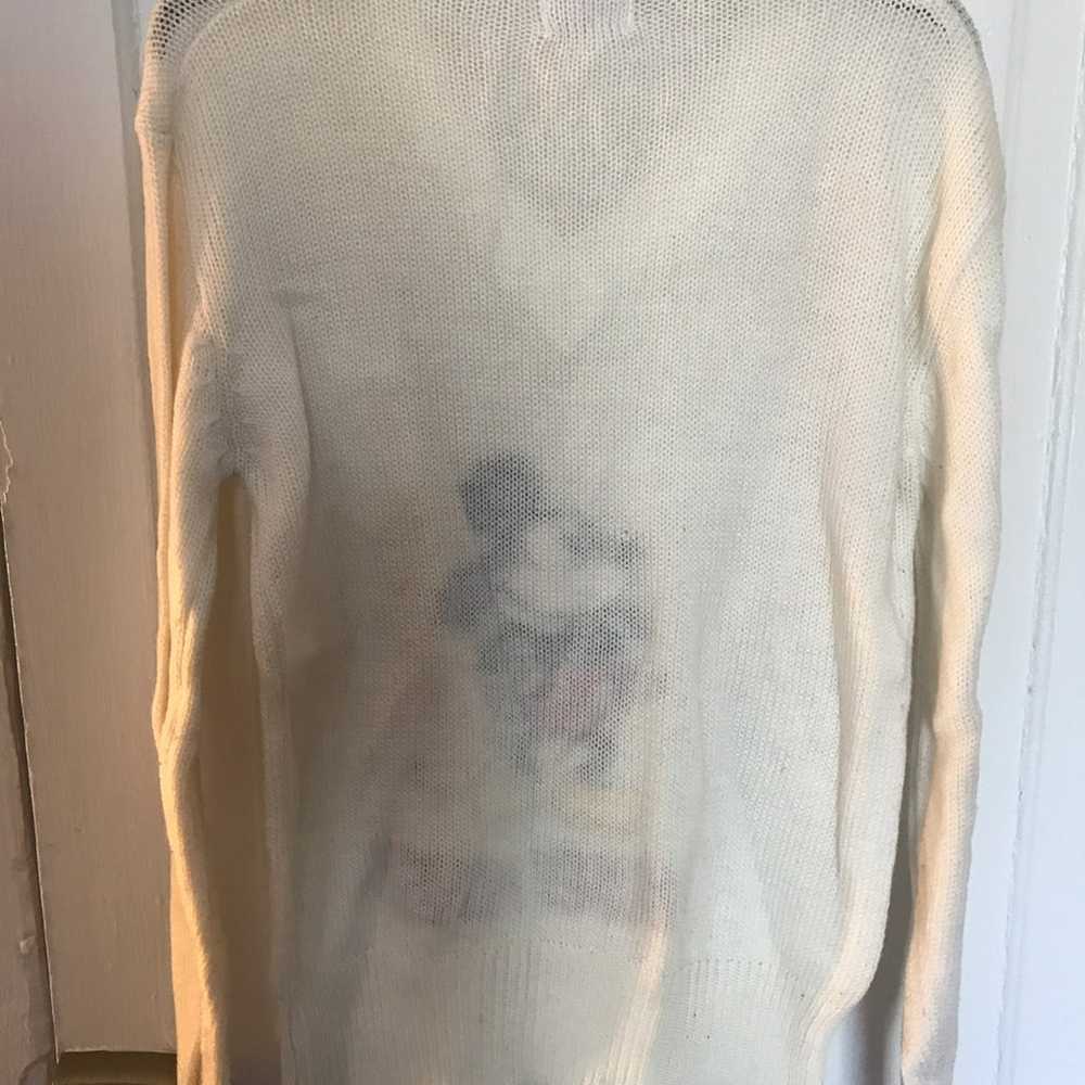 Mickey Mouse Sweater Size S/M VINTAGE - image 2