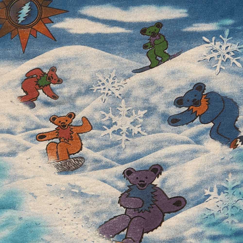 Anvil 90s Grateful Dead Snowboard Bear T-shirt 23… - image 2