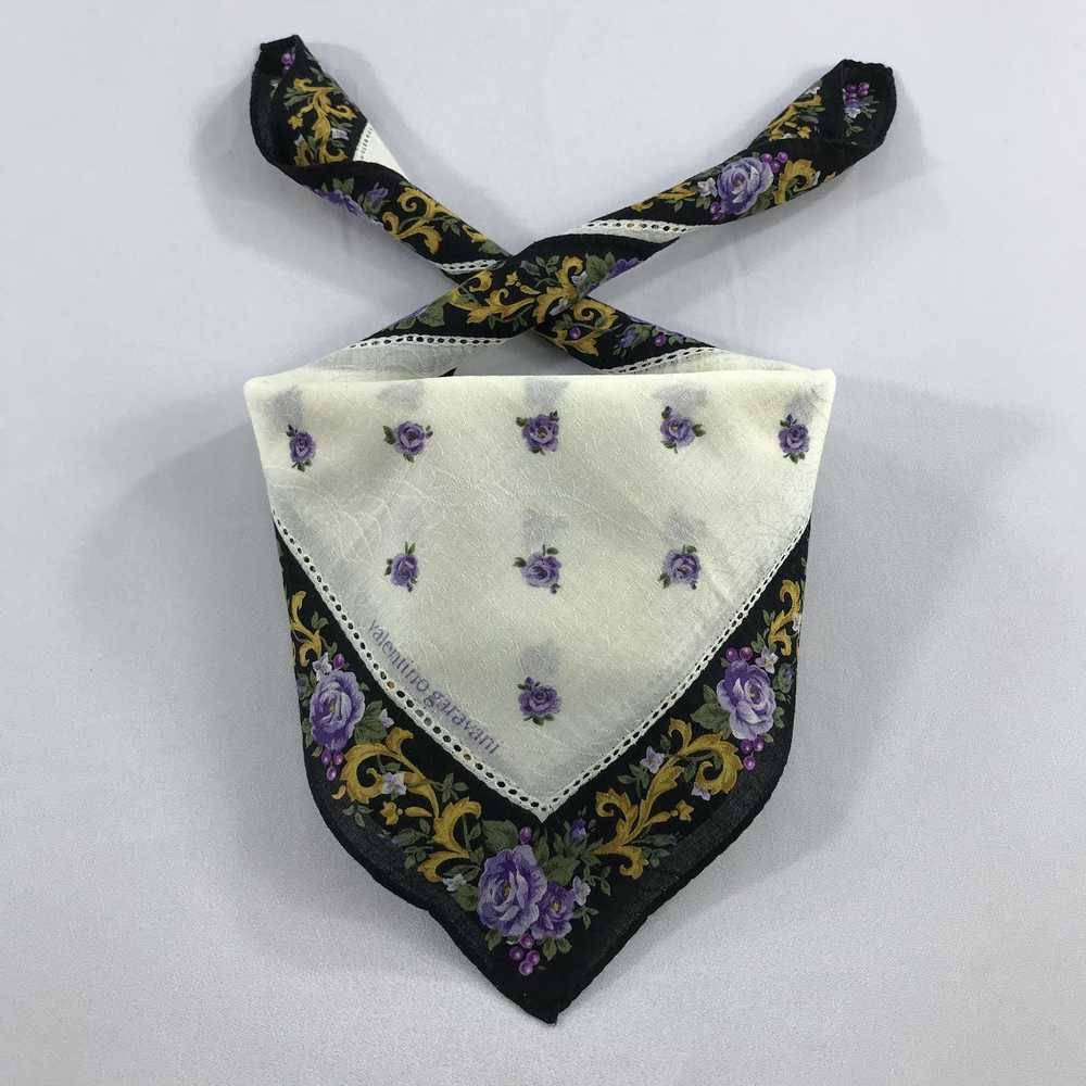 Vintage Valentino Garavani Neckerchief / Bandana / Handkerchief
