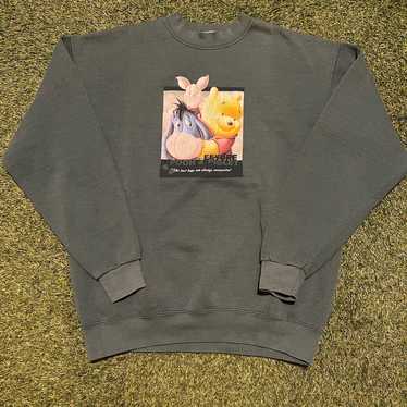 Vintage Disney Eeyore Pooh Piglet Sweater “The Be… - image 1