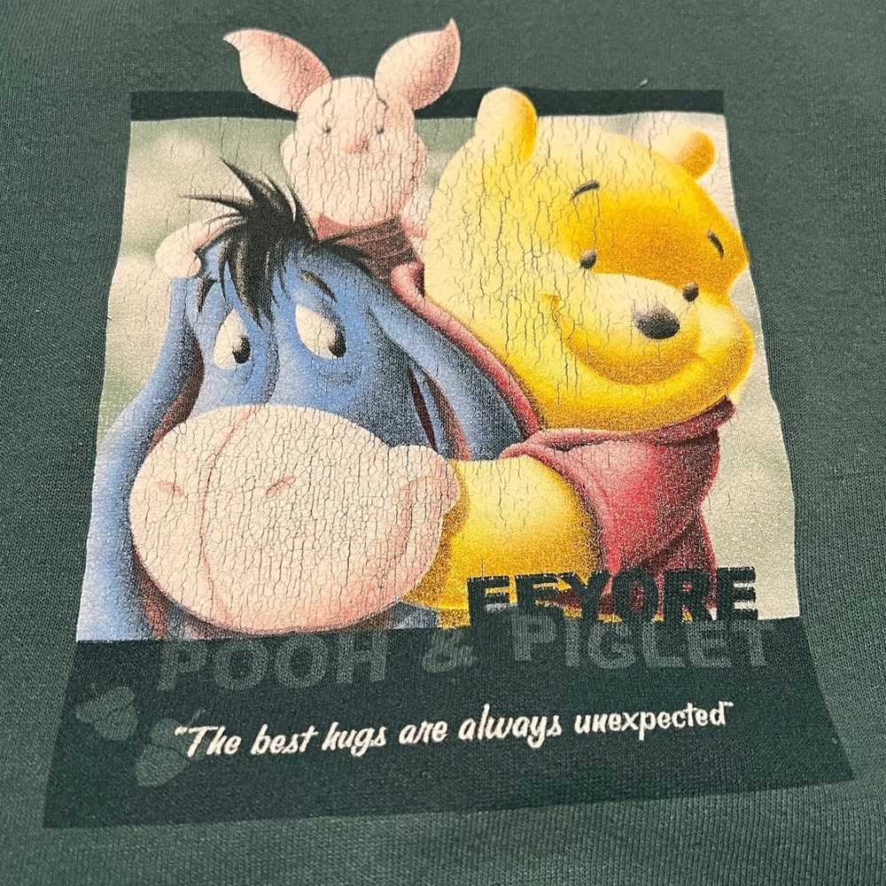 Vintage Disney Eeyore Pooh Piglet Sweater “The Be… - image 4