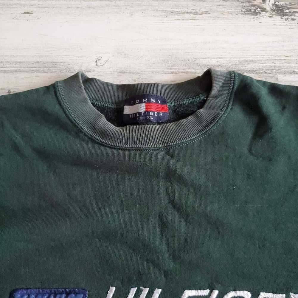 Vintage Tommy Hilfiger Sports Sweatshirt Medium - image 4