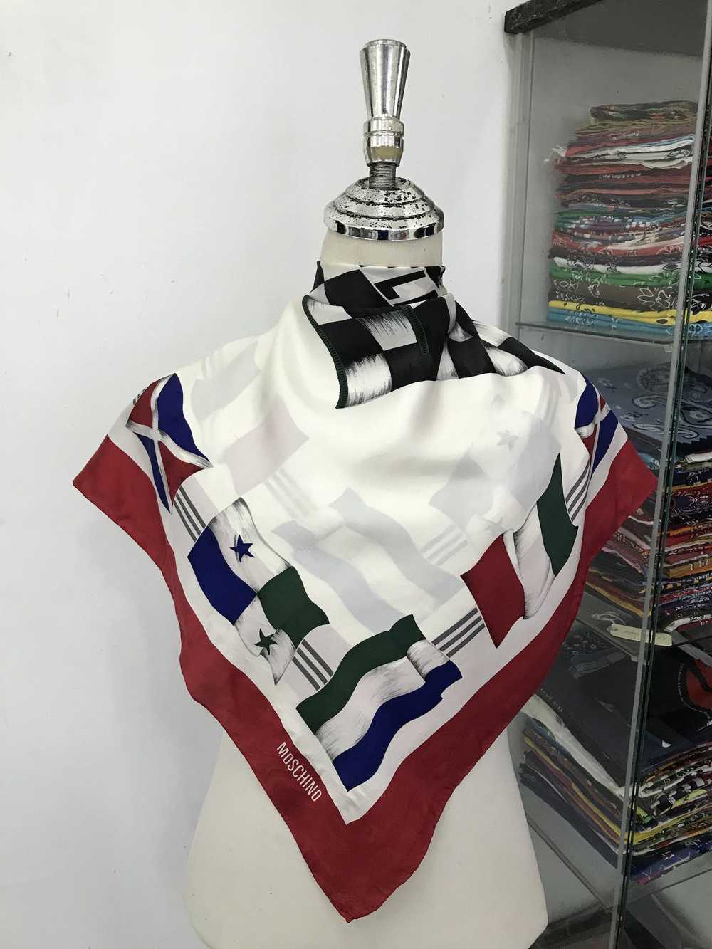 Vintage Vintage Moschino Silk Scarf