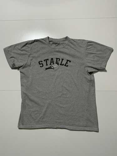 Staple Staple Pigeon Heather Grey Graphic Logo Cr… - image 1