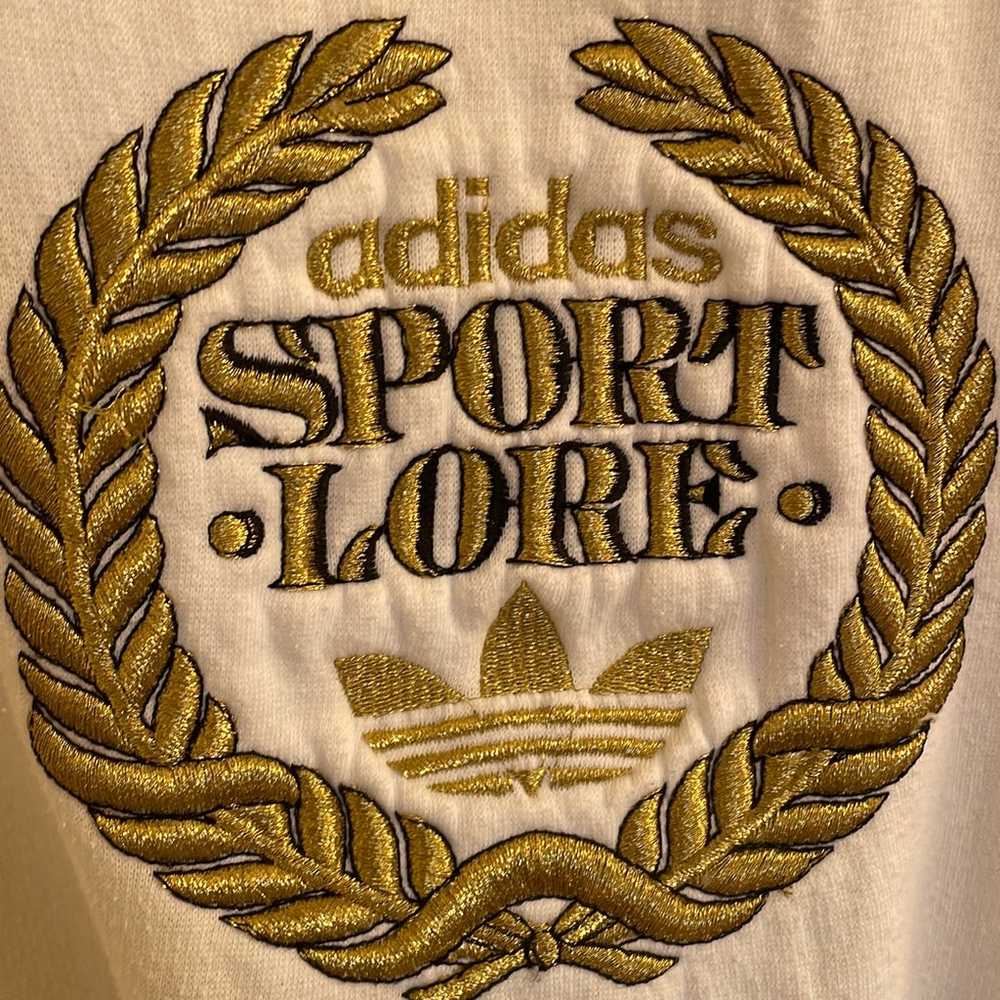 Vintage Adidas Sport Lore Sportswear Pullover Cre… - image 2