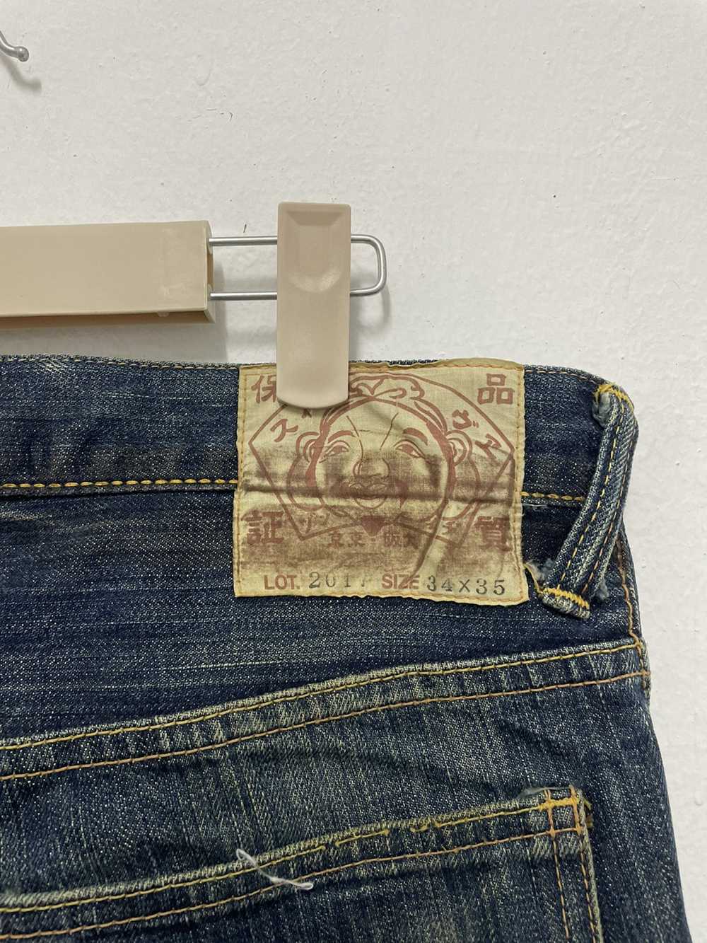 Evisu × Japanese Brand Evisu Denim Sashiko Boro, … - image 3