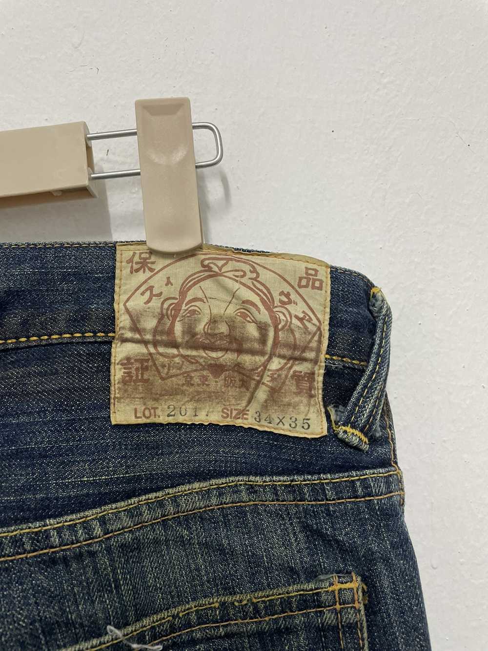 Evisu × Japanese Brand Evisu Denim Sashiko Boro, … - image 5