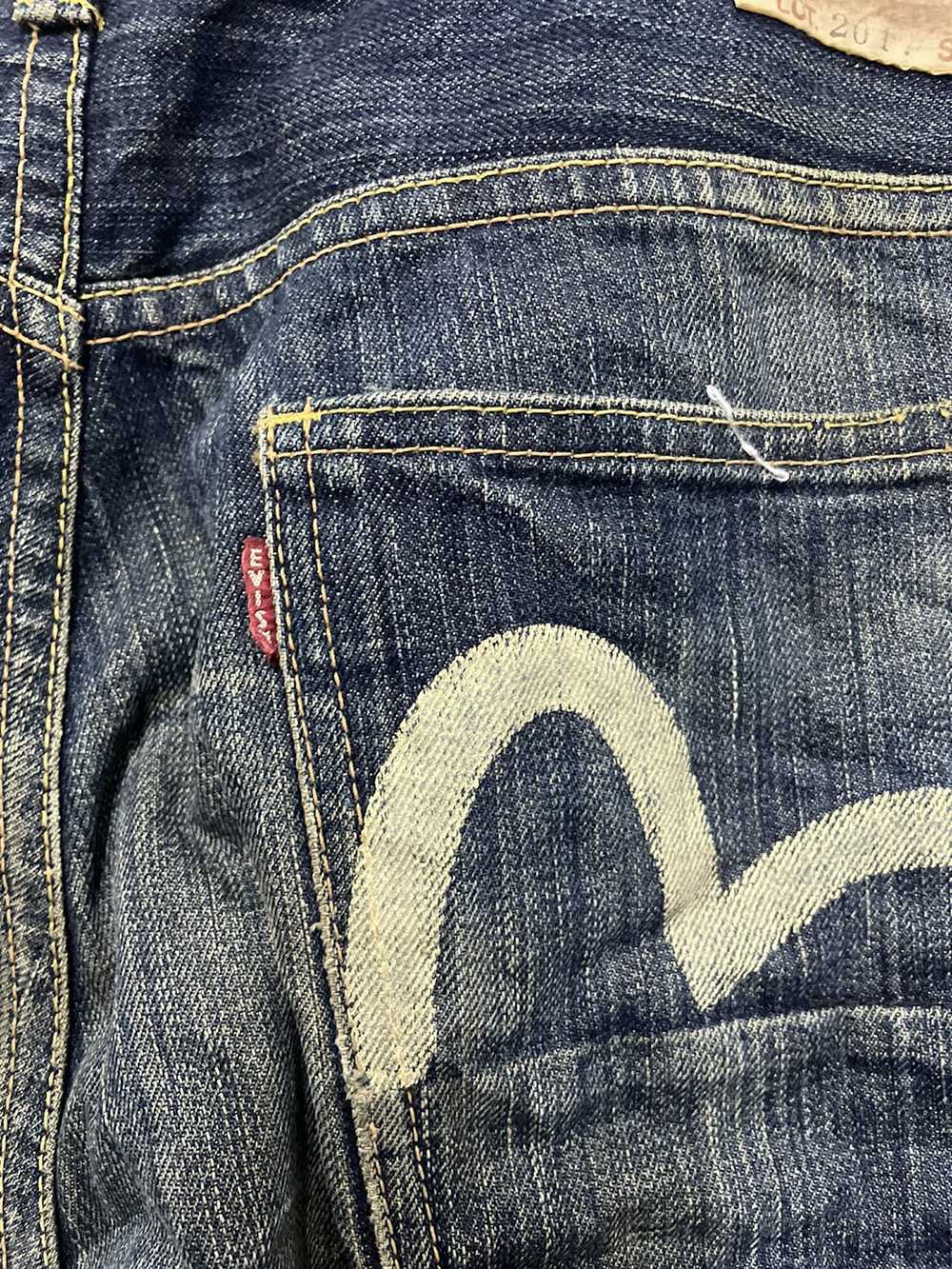 Evisu × Japanese Brand Evisu Denim Sashiko Boro, … - image 6