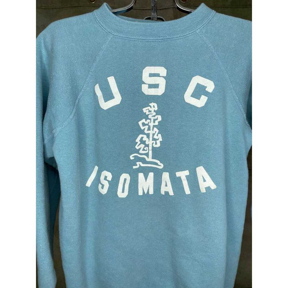 Vintage College Sweatshirt USC ISOMATA 60s 70s RA… - image 1