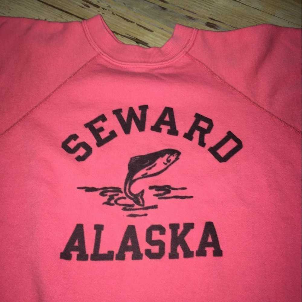 Sportswear of Creslan And Cotton Seward Alaska Vt… - image 2