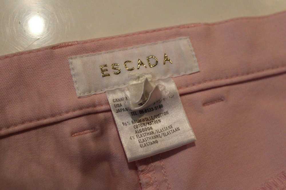 Escada Escada Womens Slim Skinny Pink Ankle Jeans… - image 5
