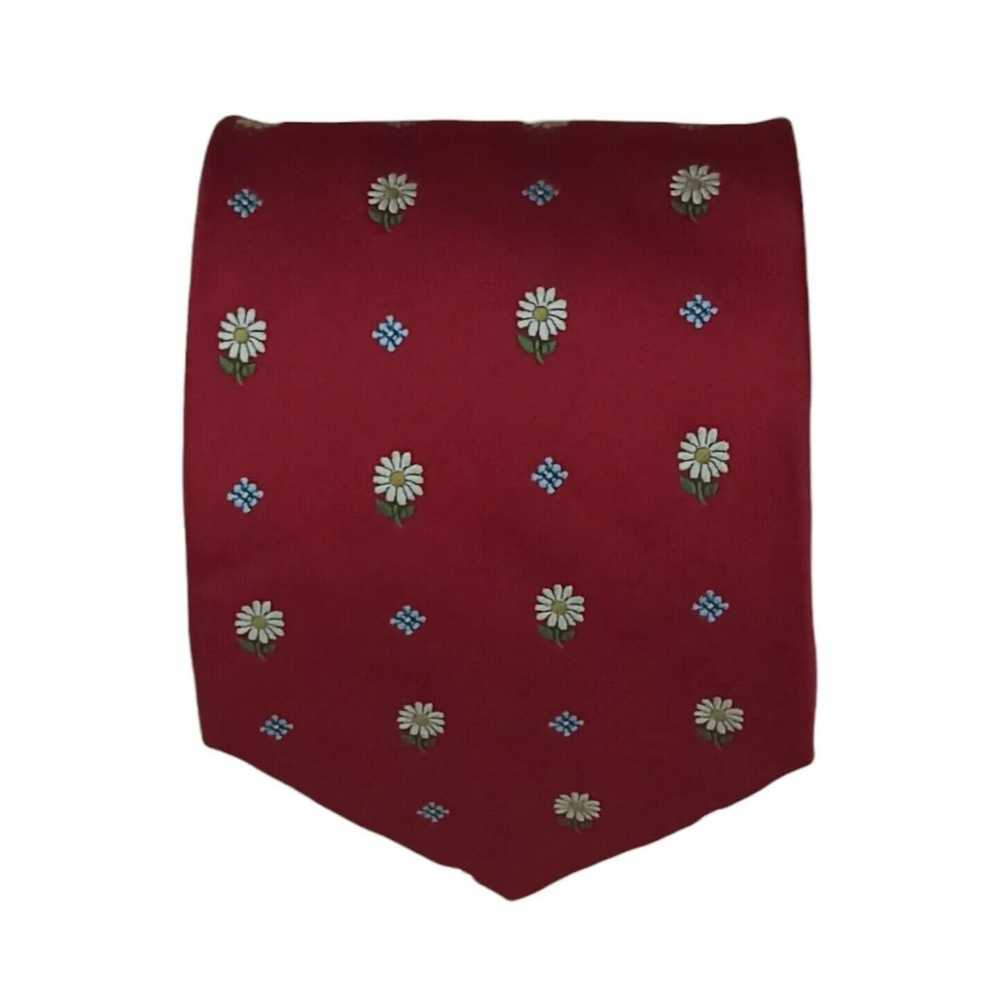 Kenzo KENZO HOMME Floral Silk Tie ITALY 58"/ 4" EC - image 1