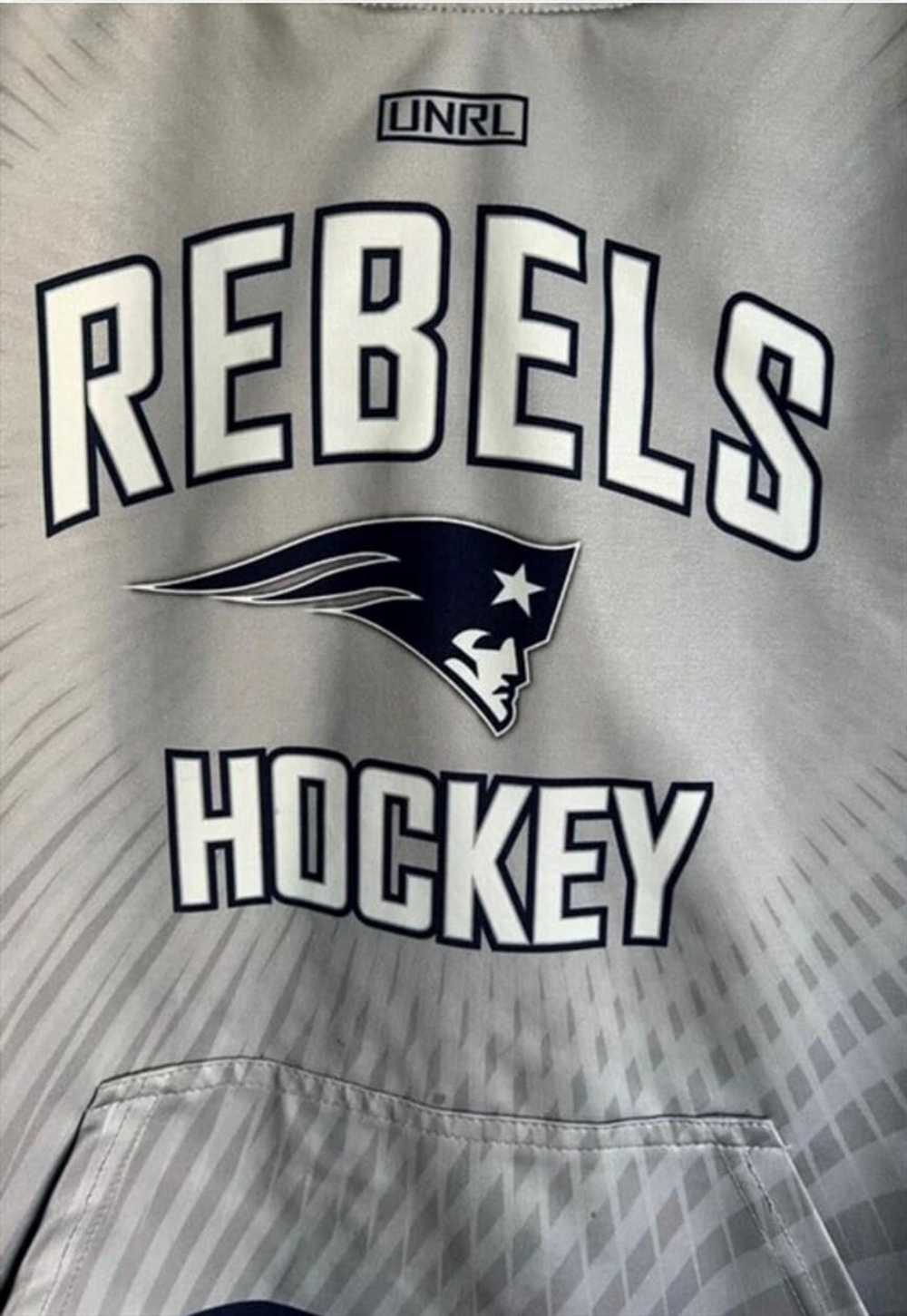 Y2K hoodie Jamestown Rebels Hockey - image 2
